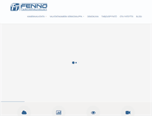 Tablet Screenshot of fennoturvapalvelut.com